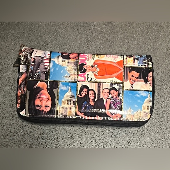 Colorful Graphic Clutch Bag - Picture 2 of 7